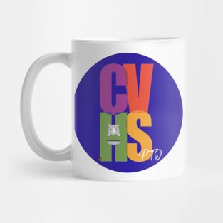 BLUE CVHS PTO LOGO Mug